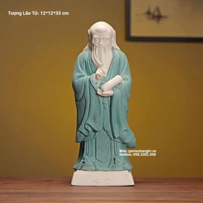 BỘ TƯỢNG NGŨ TỬ: LÃO TỬ, KHỔNG TỬ, MẠNH TỬ, TRANG TỬ, KHÔNG TỬ